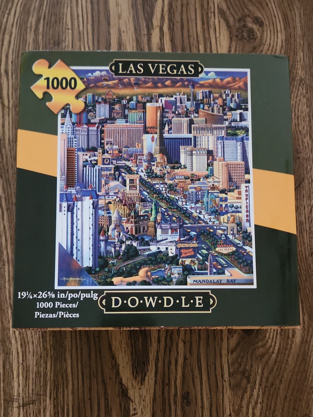 1000 Piece DOWDLE Las Vegas Puzzle